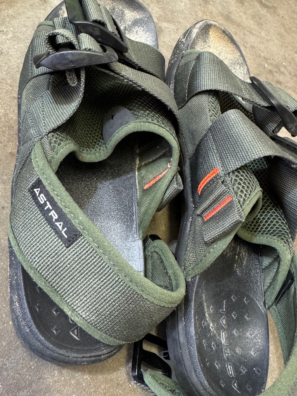 Astral Olive Green Women's PFD Sandals